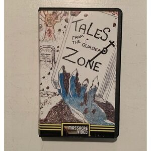 Tales From The Quadead Zone VHS Massacre Video Chester N Turner Rare Horror
